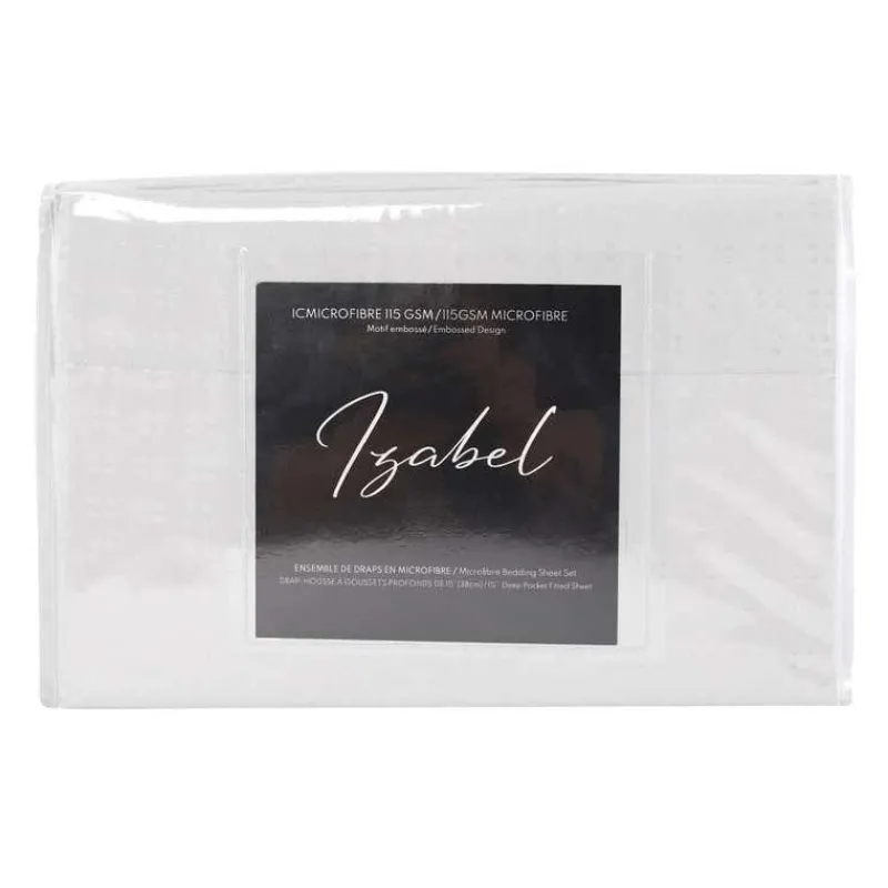 Twin Microfibre Bed Sheet Set -