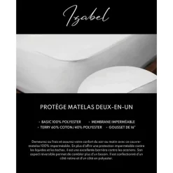 Twin Reversible Waterproof Mattress Protector