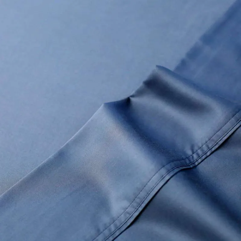 Twin XL Bamboo Bed Sheet Set - Blue