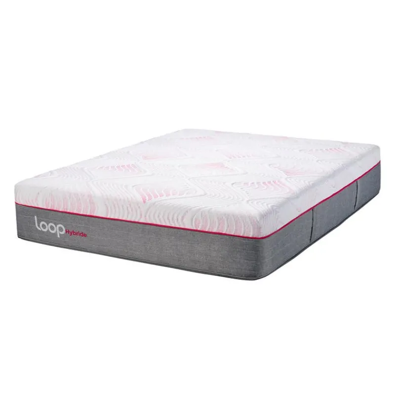 LOOP Twin XL Medium-Firm Hybrid Mattress-in-a-Box - 39" x 80"