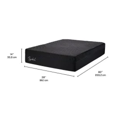 Dreamstar Twin XL Medium-Firm Memory Foam Mattress-in-a-Box - 39" x 80"
