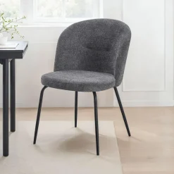 Upholstered Chairs (Set of 2) - Grey