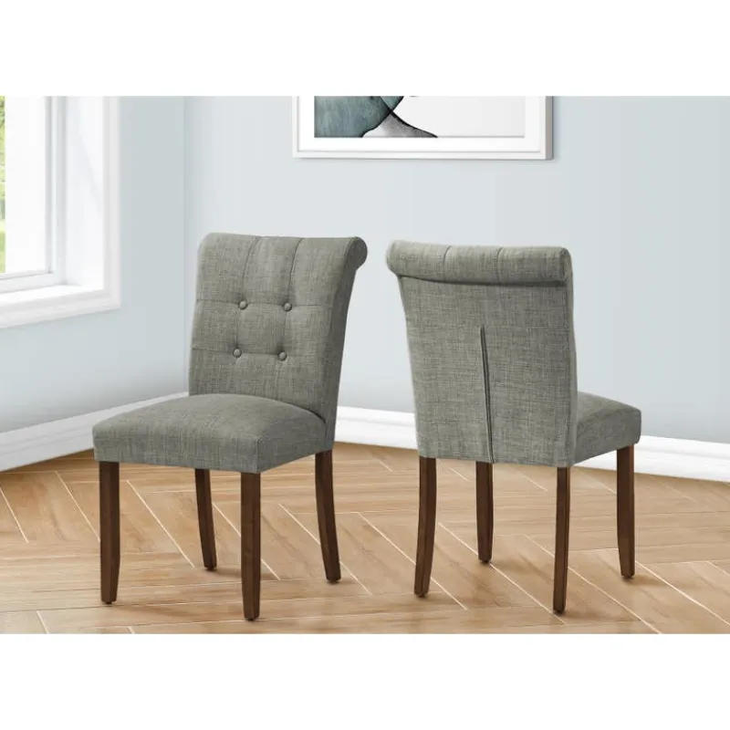 Monarch Upholstered Chairs (Set of 2) - -