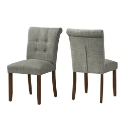 Monarch Upholstered Chairs (Set of 2) - -