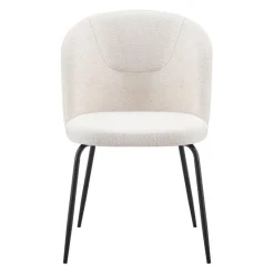 Upholstered Chairs (Set of 2) - Cream