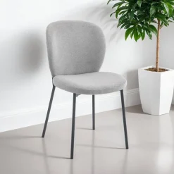 Upholstered Chairs (Set of 2) - Grey