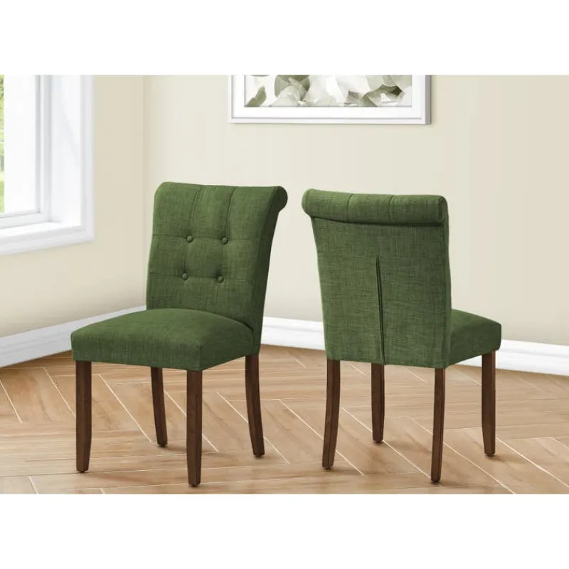 Monarch Upholstered Chairs (Set of 2) - -