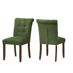 Monarch Upholstered Chairs (Set of 2) - -