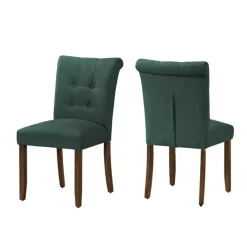 Monarch Upholstered Chairs (Set of 2) - -