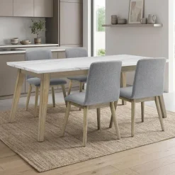 Upholstered Chairs (Set of 2) - Grey