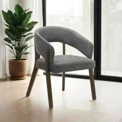 Upholstered Chairs (Set of 2) - Grey