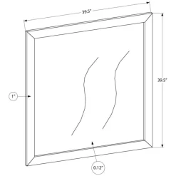 Monarch Wall Mirror -