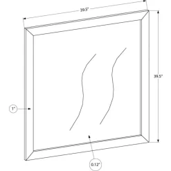 Monarch Wall Mirror -