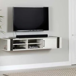 Meubles South Shore Wall Mounted Media Console - South Shore