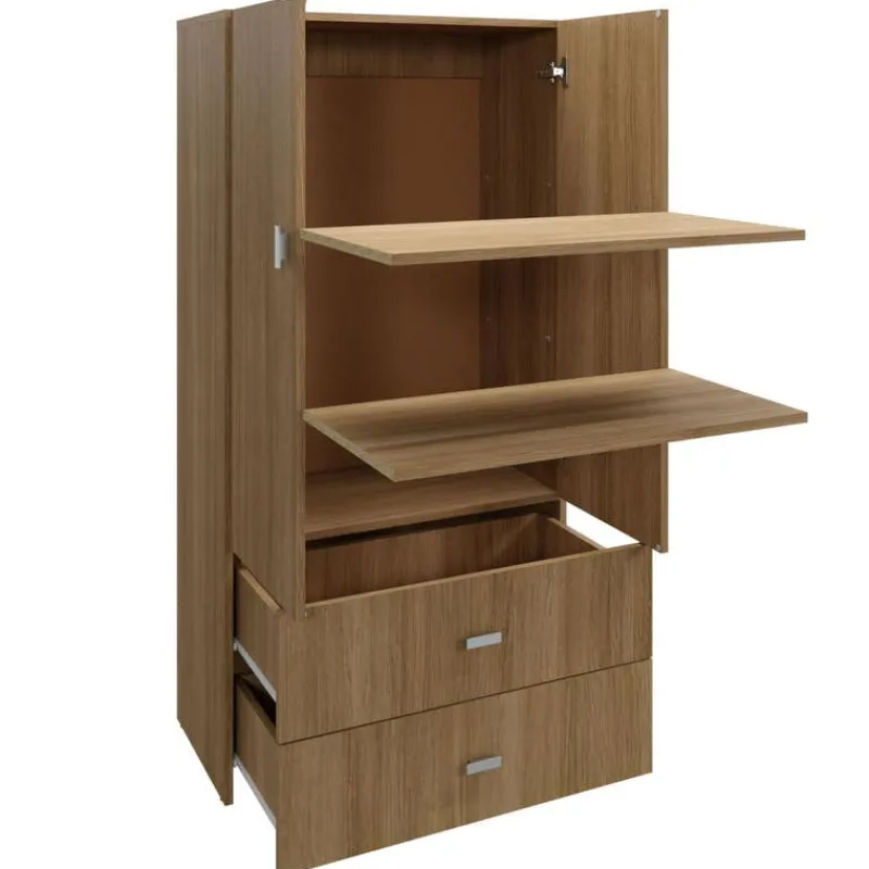 SUA-V Wardrobe with 2 Large Drawers
