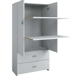 SUA-V Wardrobe with 2 Large Drawers -