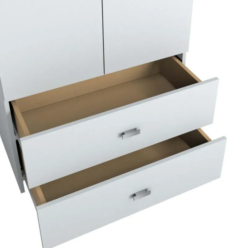 SUA-V Wardrobe with 2 Large Drawers -
