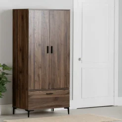 Meubles South Shore Wardrobe with Doors and Drawer - South Shore