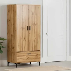 Meubles South Shore Wardrobe With Doors And Drawer - South Shore