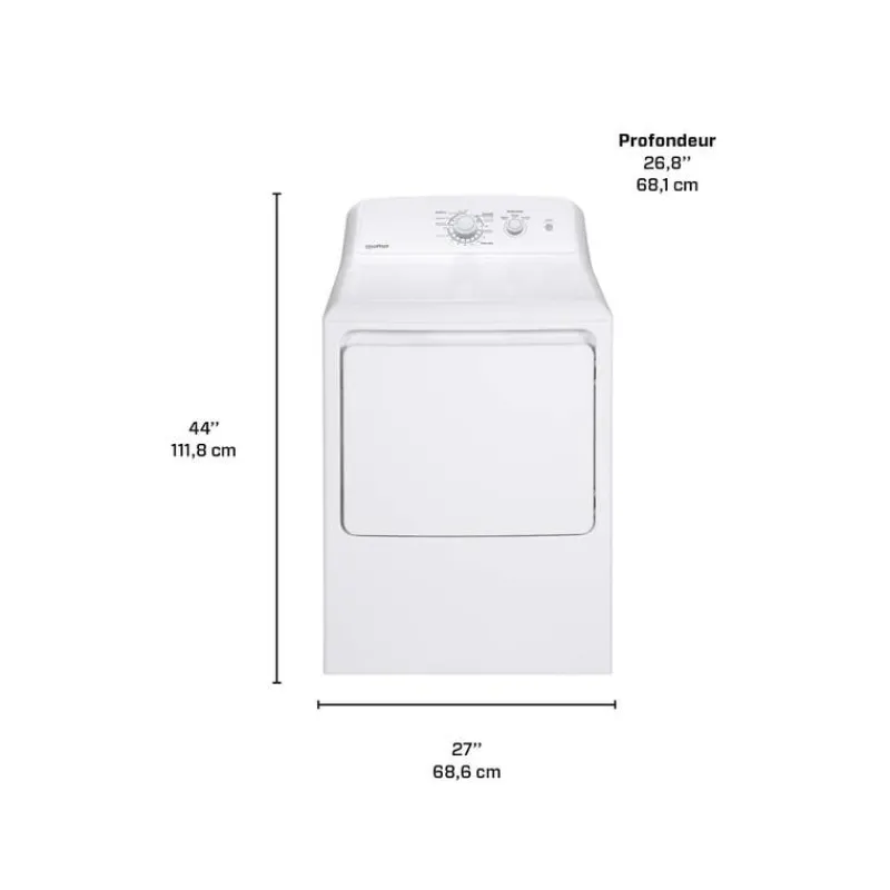 Moffat Washer & Dryer Set, Front-Load - MTX-MTW