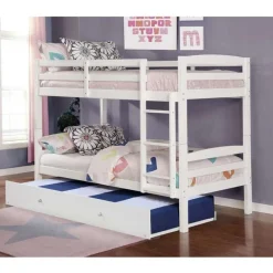 Bunk Bed with Trundle Bed - 39"/39"