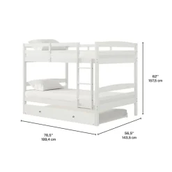 Bunk Bed with Trundle Bed - 54