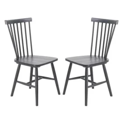 Wooden Chairs (Set of 2) -