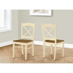Monarch Wooden Chairs (Set of 2) - -