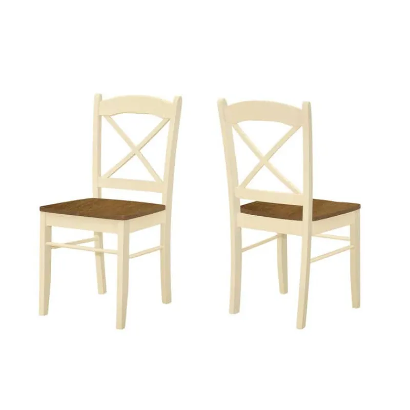 Monarch Wooden Chairs (Set of 2) - -