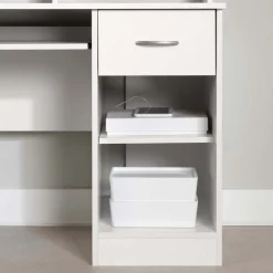 Meubles South Shore Work Desk with Charging Outlet - South Shore